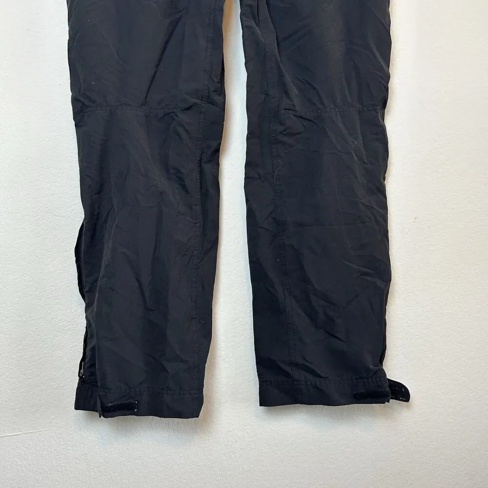 REI Pants Women's 8 Black Nylon UPF 50 Hiking Outdoor Gorpcore Ankle Zip Fishing - Picture 9 of 13